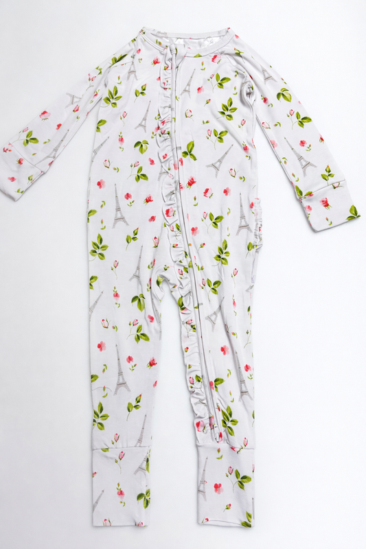 Convertible Romper with Ruffles | Paris