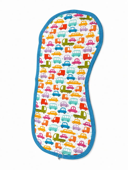 Burp Cloth | Colourful Cars