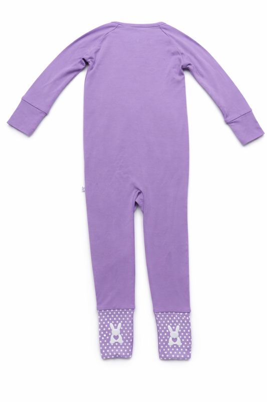 Convertible Romper | Pastel Lilac