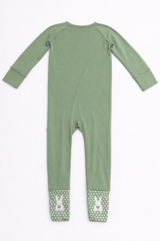 Convertible Romper | Quiet Green