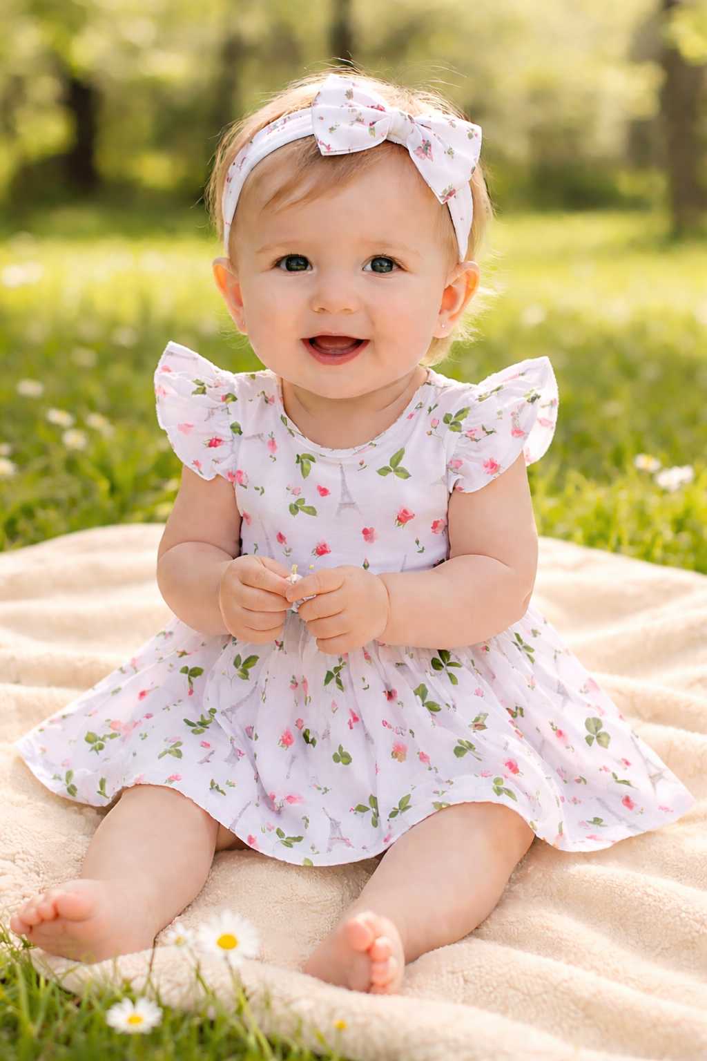 Flutter Sleeve Bodysuit Dress | Paris