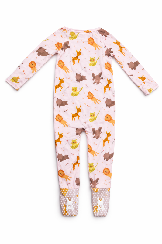 Convertible Romper | Animal Safari