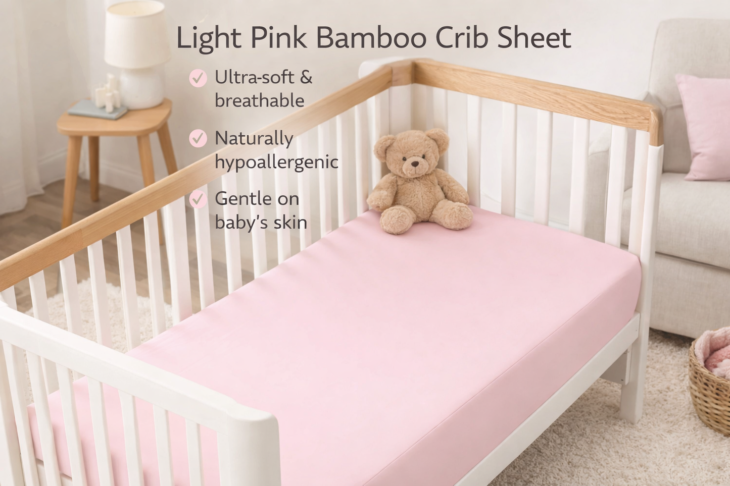 Crib Sheet | Romance Rose