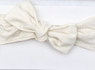 Headband Bow | Buttercream