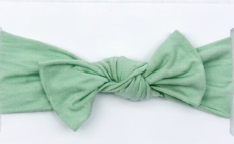 Headband Bow | Quiet Green