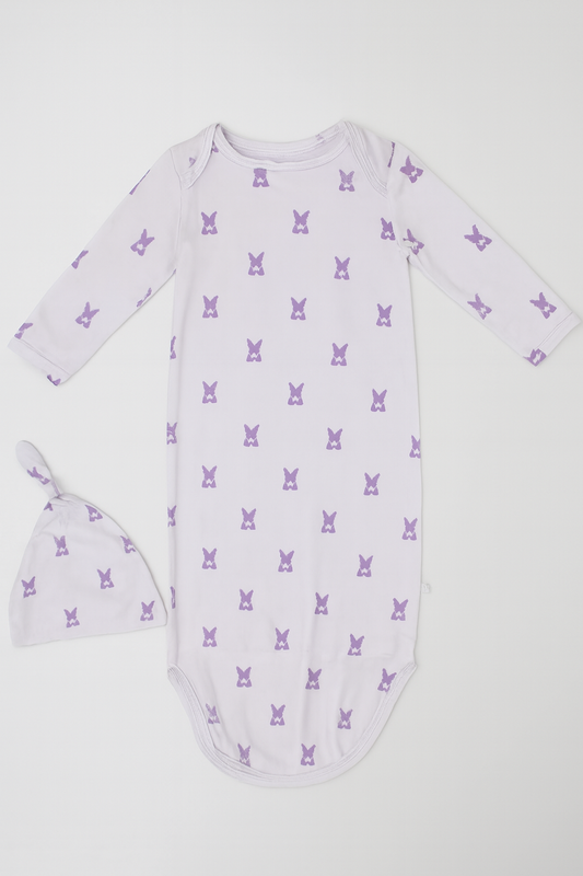 Knotted Gown and Hat Set | My Little Bunny