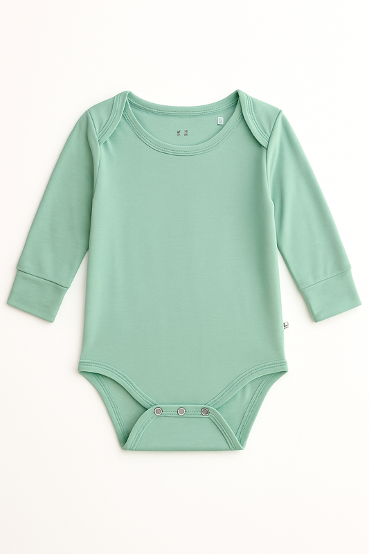 Long-Sleeved Bodysuit | Quiet Green