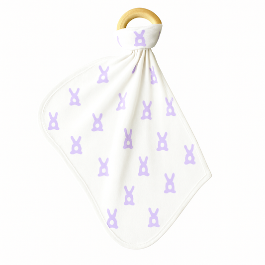 Wooden Ring Lovey | My Little Bunny