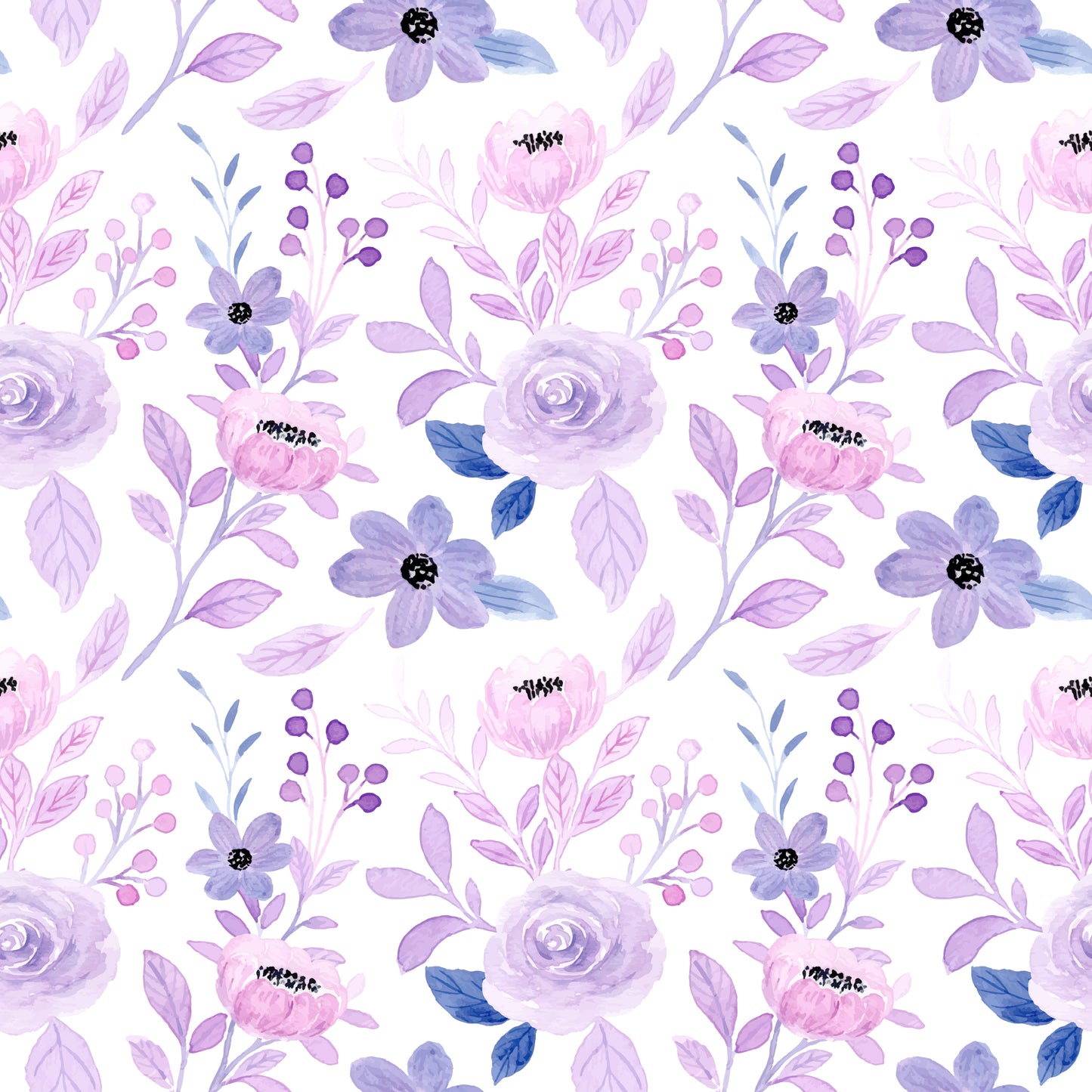 Sleeveless Peplum Top with Bummie Shorts Set | Soft Purple Floral