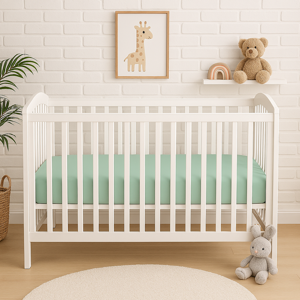 Crib Sheet | Quiet Green