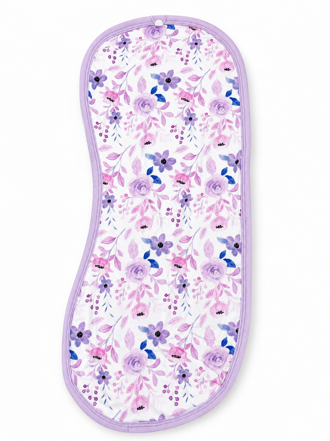 Burp Cloth | Soft Purple Floral