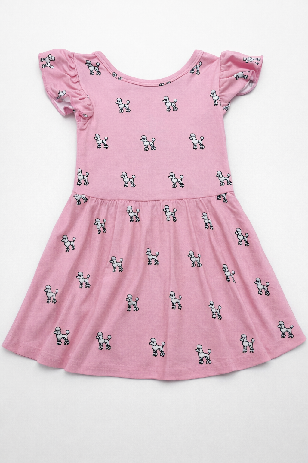 Flutter Sleeve Bodysuit Dress | Poodles