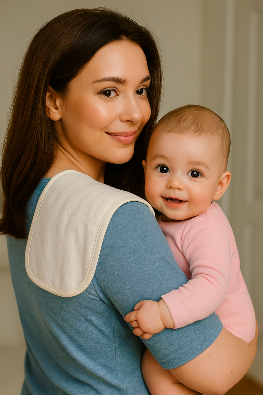 Burping Cloth | Buttercream