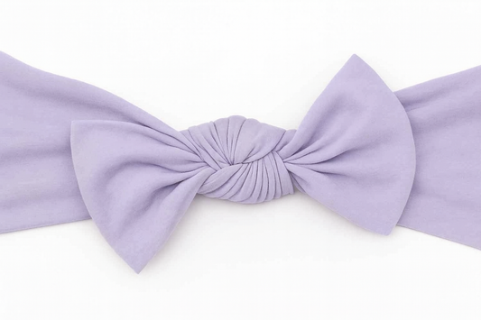 Headband Bow | Pastel Lilac