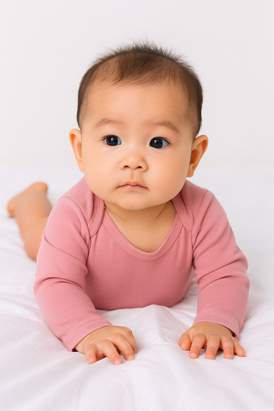 Long-Sleeved Bodysuit | Romance Rose