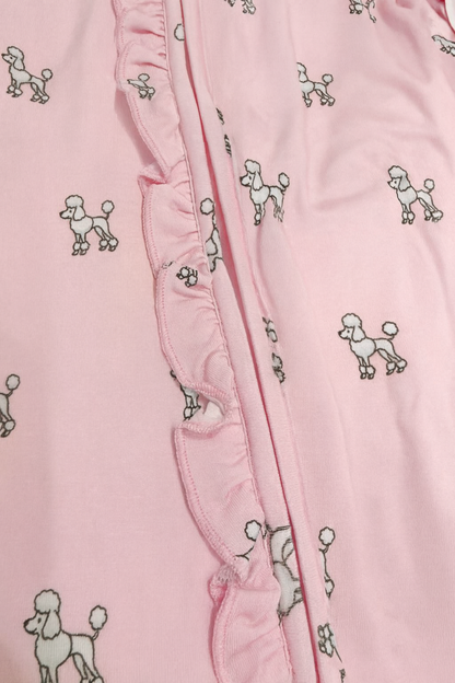 Convertible Romper with Ruffles | Poodles