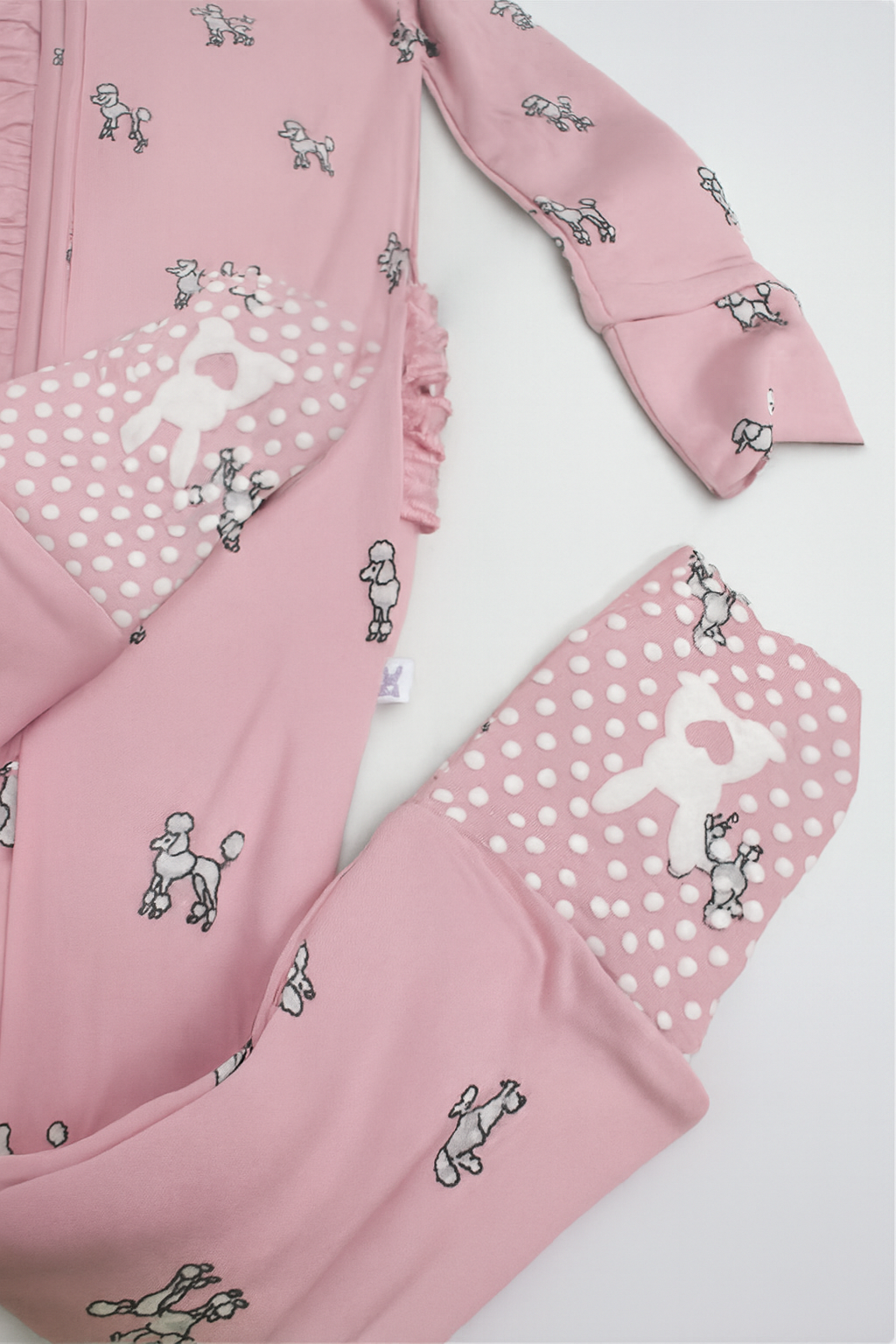 Convertible Romper with Ruffles | Poodles