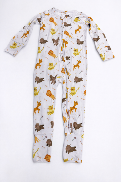 Convertible Romper | Animal Safari